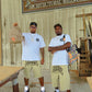Khaki Currency Jean Shorts